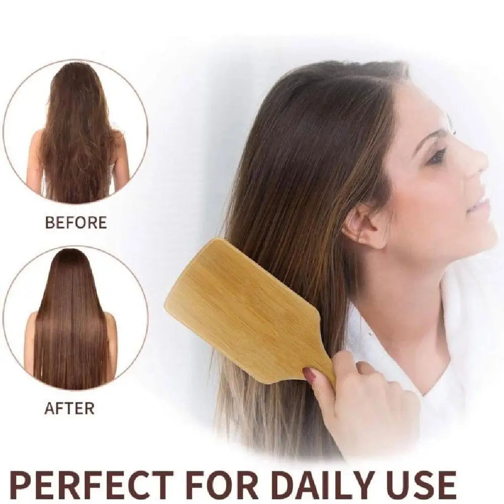 Natural Wooden Bamboo Comb