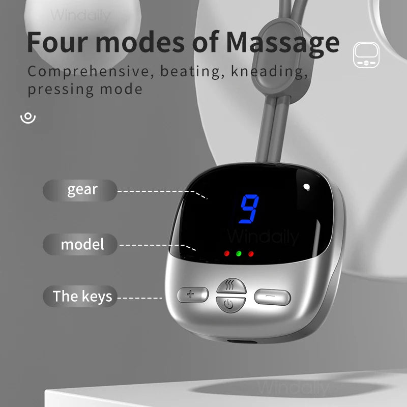 Hanging Neck Massager With EMS