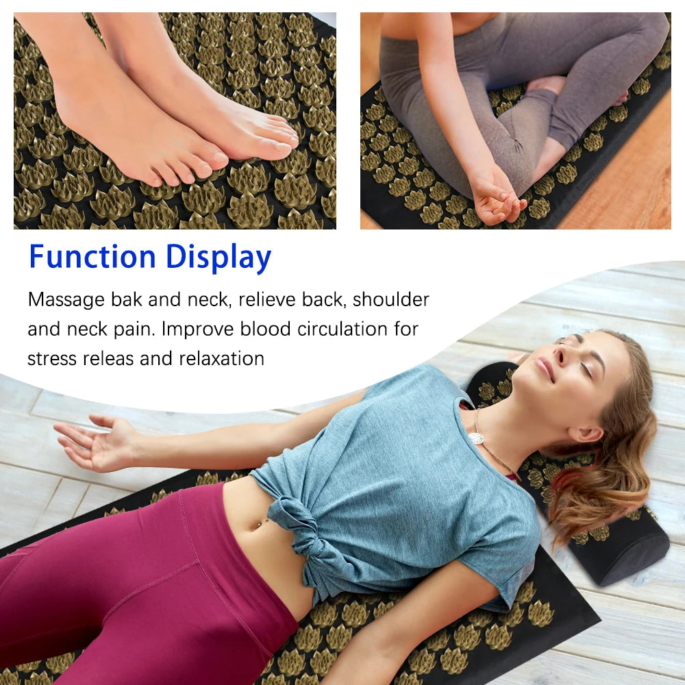 Acupressure Mat With Spike Massage