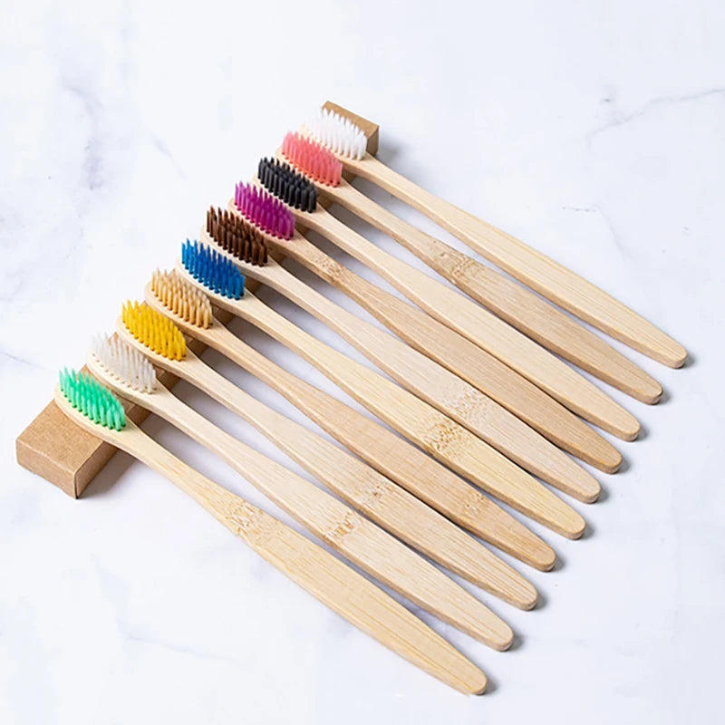 Disposable Bamboo Toothbrush Set
