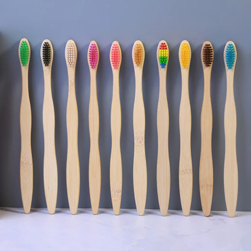 Disposable Bamboo Toothbrush Set