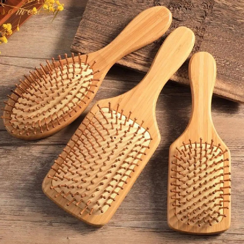 Natural Wooden Bamboo Comb