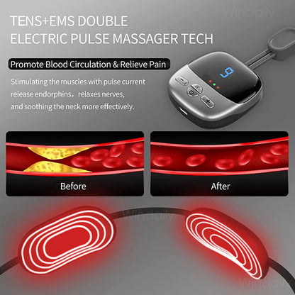 Hanging Neck Massager With EMS