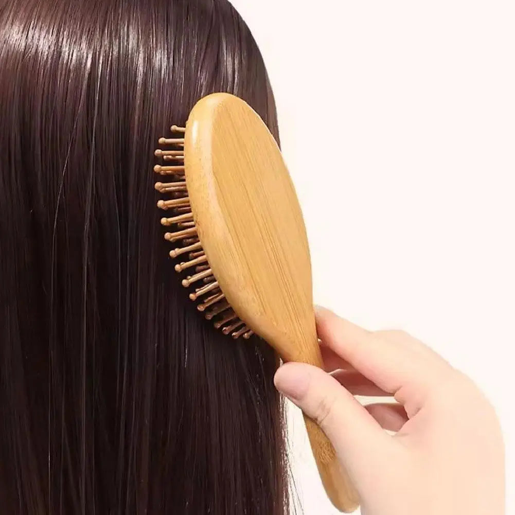Natural Wooden Bamboo Comb