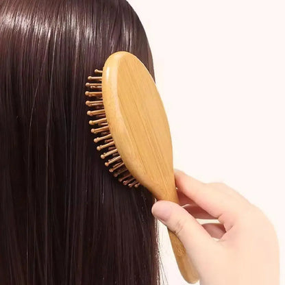 Natural Wooden Bamboo Comb