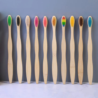 Disposable Bamboo Toothbrush Set
